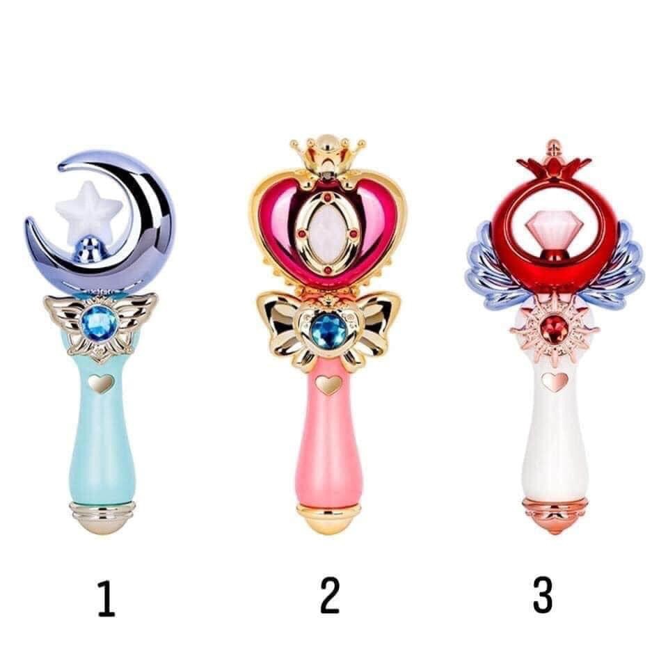 [SIÊU HOT] Gậy Thuỷ Thủ Mặt Trăng phát sáng có nhạc cho bé - Full hộp màu đẹp