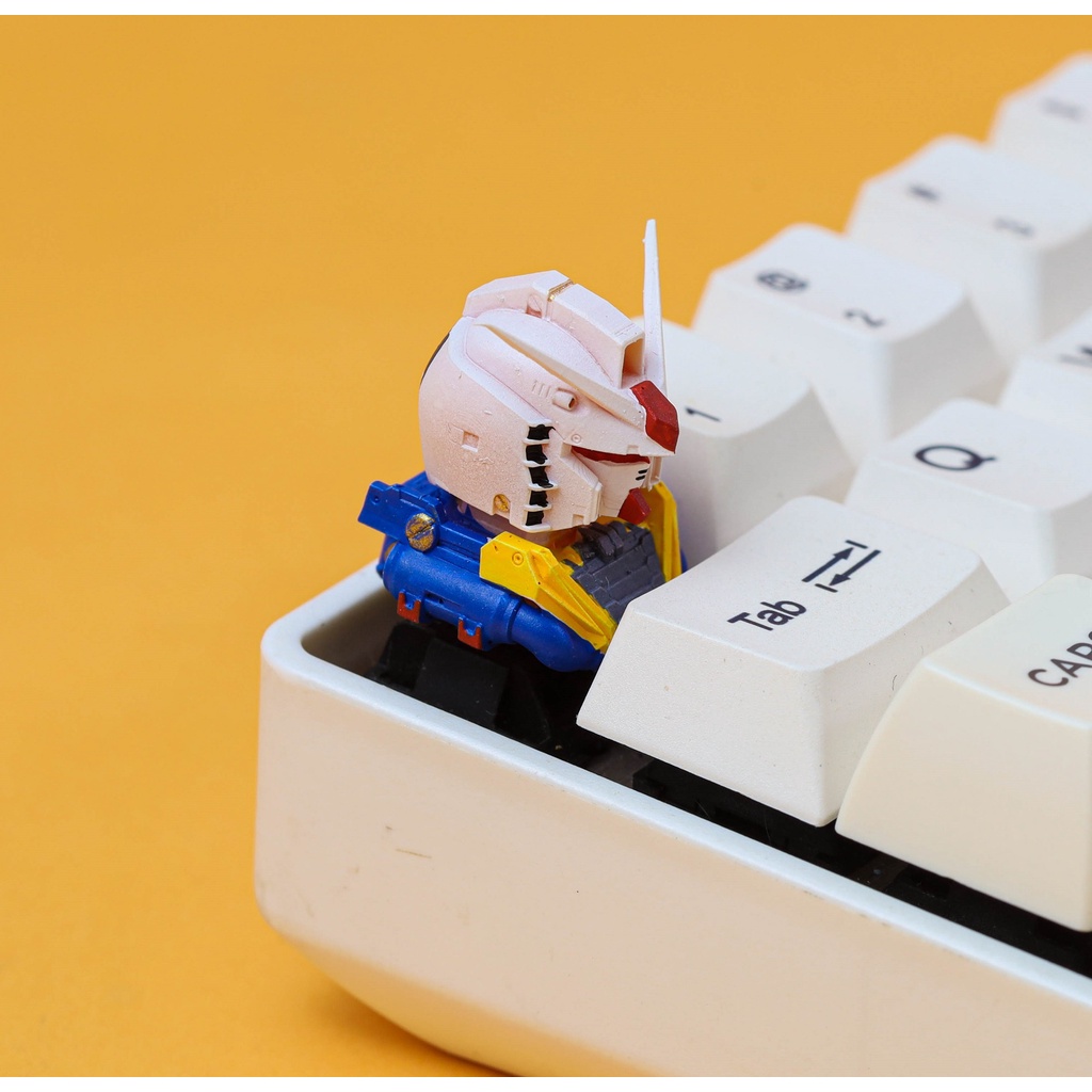 Nút bàn phím Gundam, keycap anime, keycap SA profile, phù hợp với mọi bàn phím cơ tiêu chuẩn