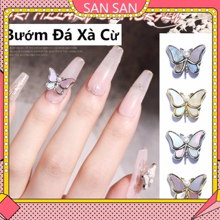 Charm Bướm Đá Ánh Xà Cừ TRANG TRÍ MÓNG