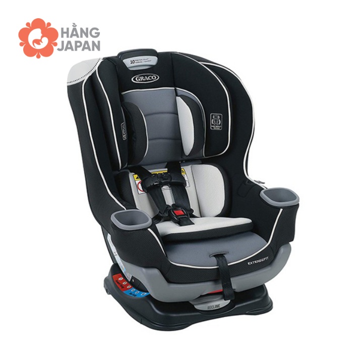 Ghế ngồi ô tô trẻ em Graco Extend2Fit Convertible Davis 8AQ00DVI - HÀNG CHÍNH HÃNG