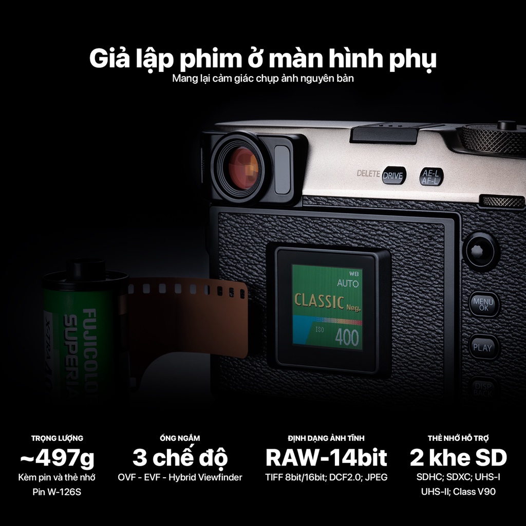 Máy ảnh kỹ thuật số Fujifilm X-Pro3