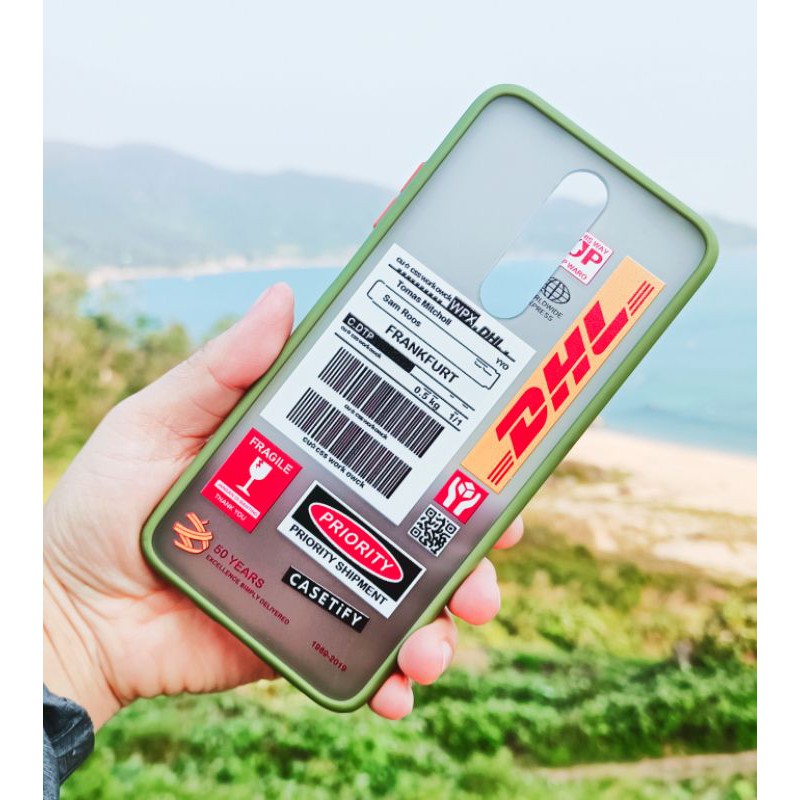 Xiaomi Redmi 20 pro K30i 5G  K30 Racing Poco X2 ốp lưng in hình DHL kèm mã vạch thời trang độc đáo