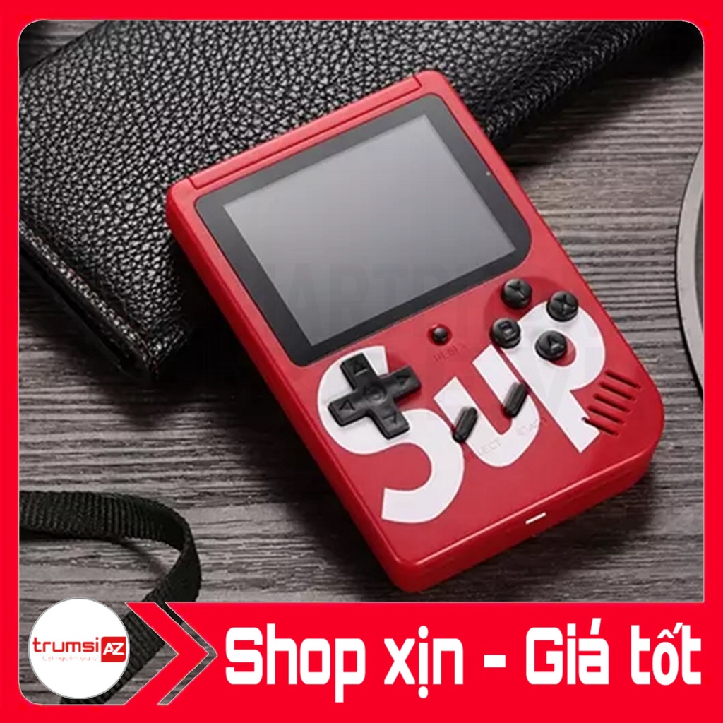 Máy Chơi Game 4 Nút Cầm Tay SUP Game Box 400in1 Plus