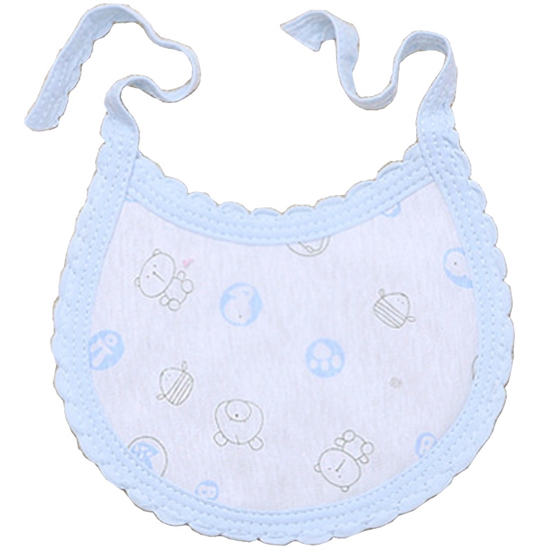 Yếm Ăn Cotton Xinh Xắn Cho Bé Sơ Sinh