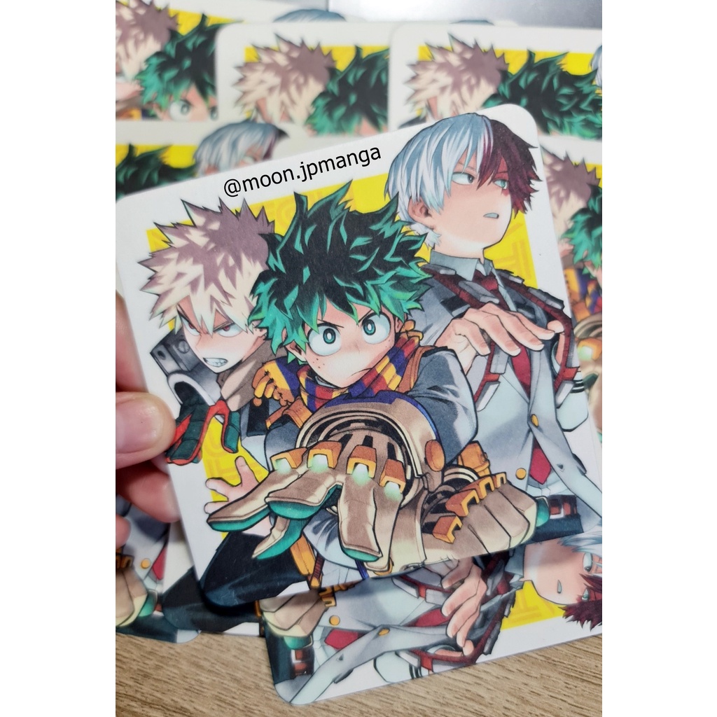 Coaster Lót ly giấy Jump My Hero Academia