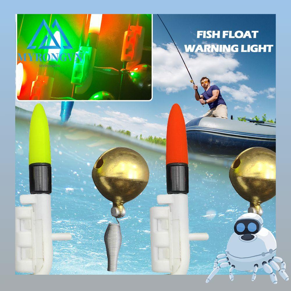 Myrongvn Set 2 Phao Nổi Nửa Khối Chống Va Chạm Gắn Chuông Câu Cá Bán Chạy