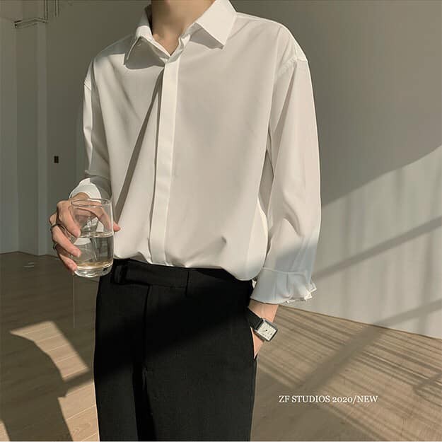 ÁO SƠ MI NAM CHẤT COTTON DÀI TAY