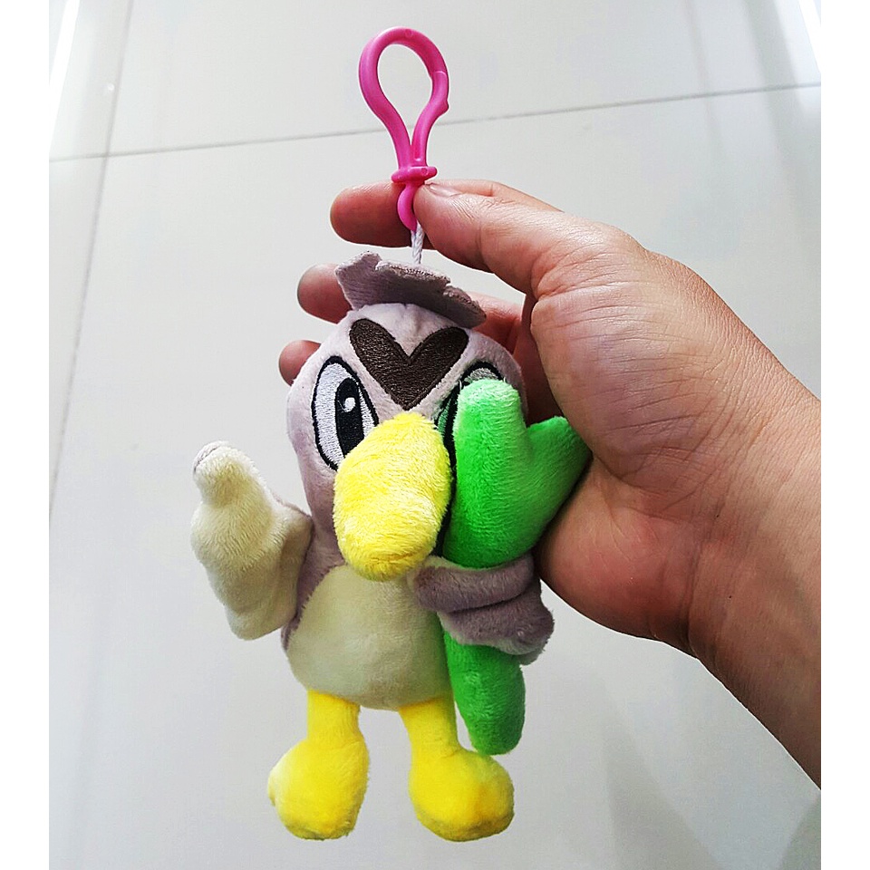 MÓC KHÓA GẤU BÔNG POKEMON CHIM KAMONEGI (14 CM)