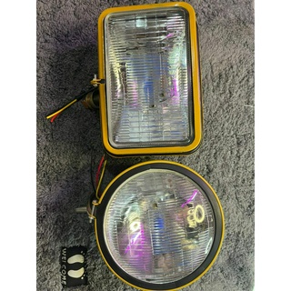 Đèn xúc đèn cơ giới 12v 24v vuông tròn