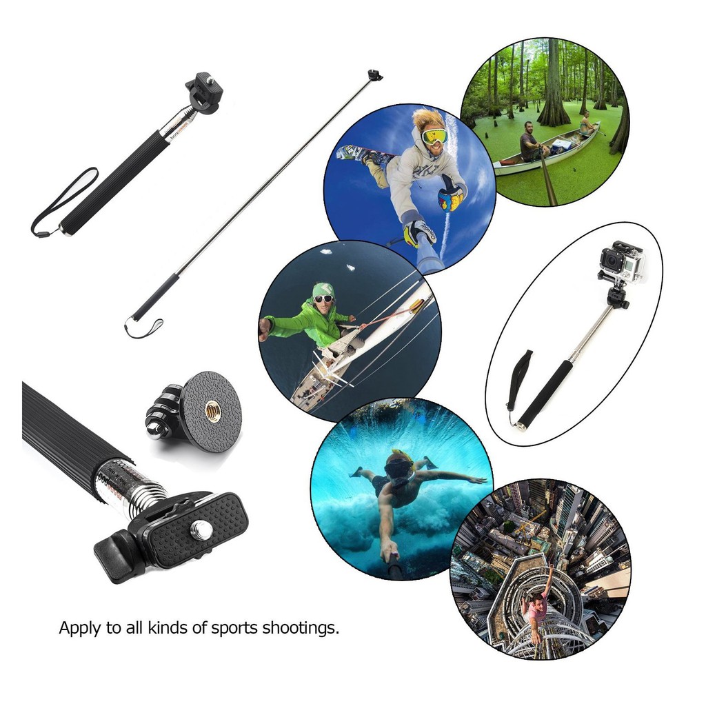 Gậy tự sướng Monopod cho Gopro, Sjcam