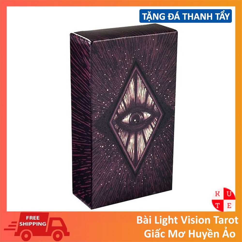 Bộ Bài Tarot Light Visions Prisma 78 Lá Bài Tặng File Tiếng Anh Và Đá Thanh Tẩy