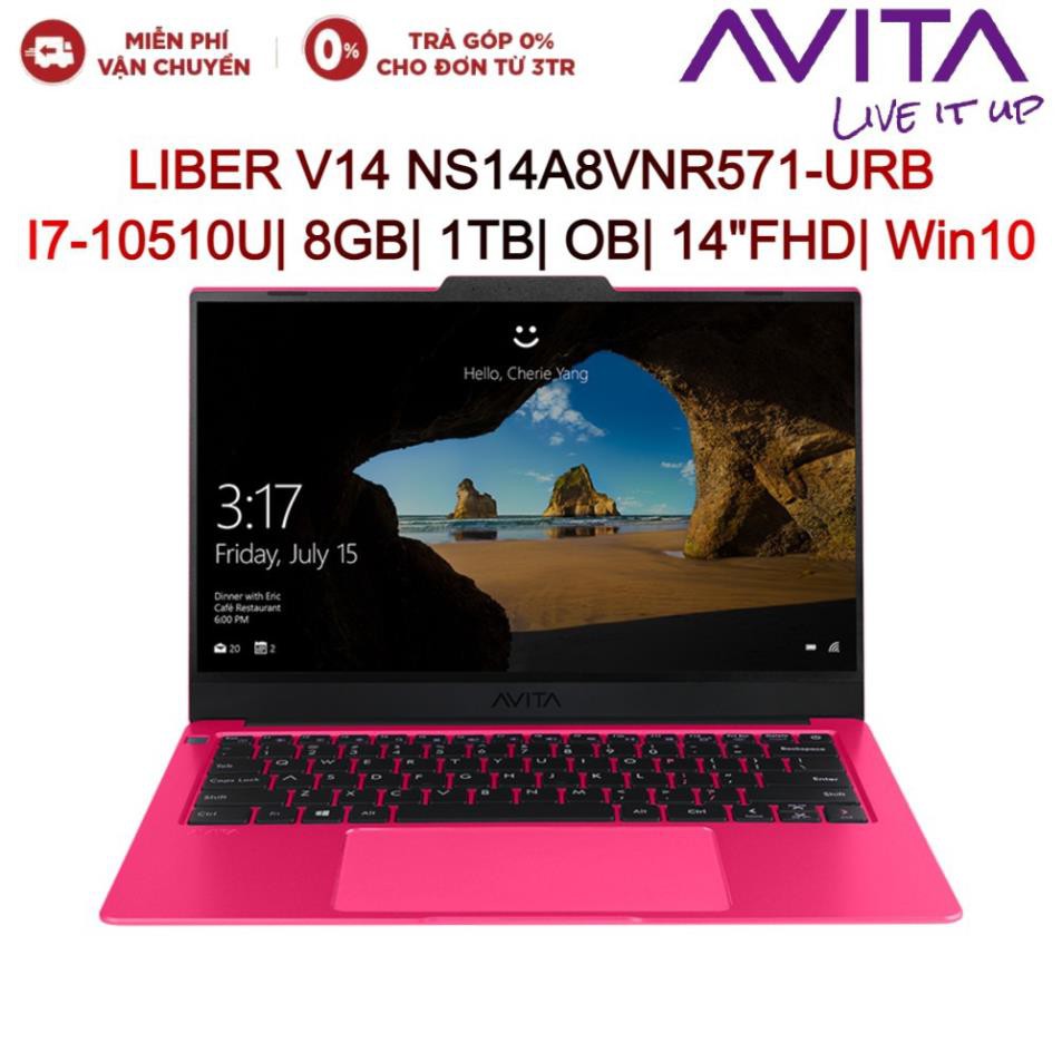 Laptop Avita LIBER V14 NS14A8VNR571-URB i7-10510U| 8GB| 1TB| 14"FHD| OB| Win10 | BigBuy360 - bigbuy360.vn