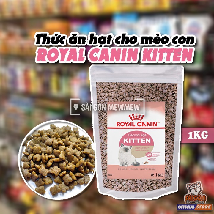 THỨC ĂN HẠT KHÔ CHO MÈO ROYAL CANIN KITTEN CHO MÈO CON