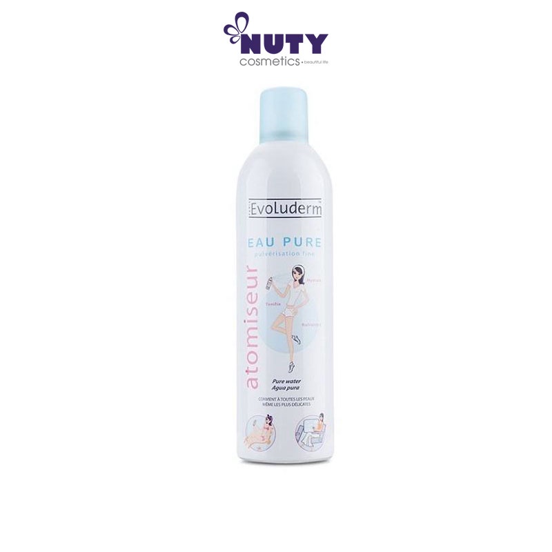 Xịt Khoáng Evoluderm Pure Water Spray (400ml)