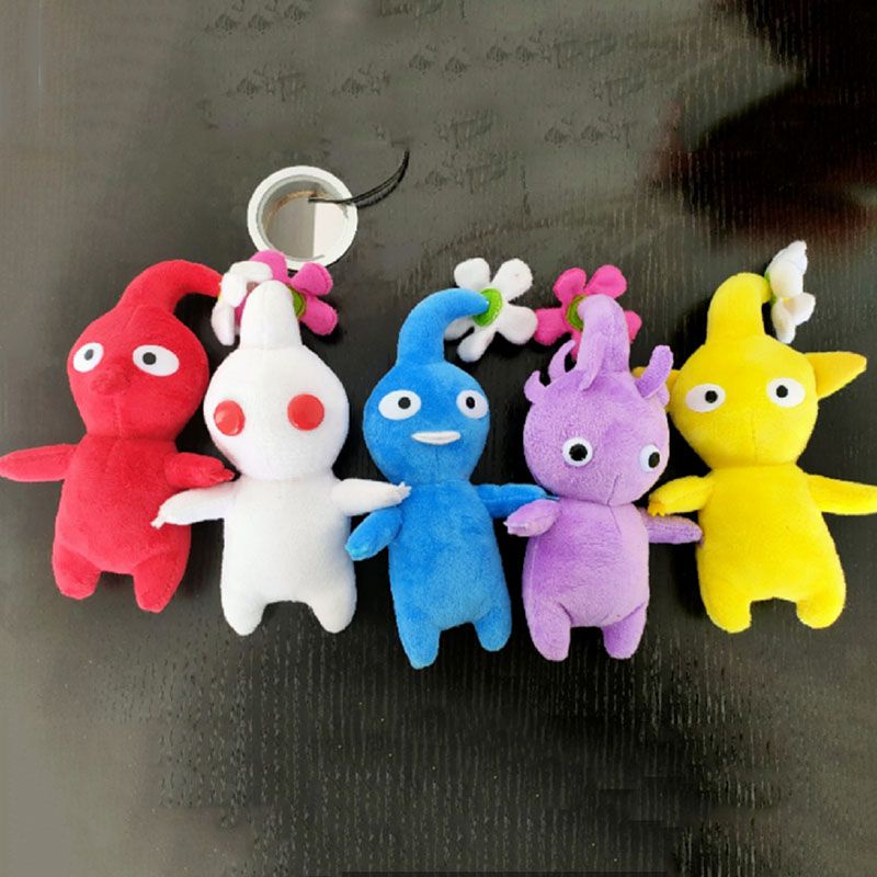 15cm/5.9inch Game Pikmin Plush Toy Soft Stuffed Doll Kids Fans Gift Collectible