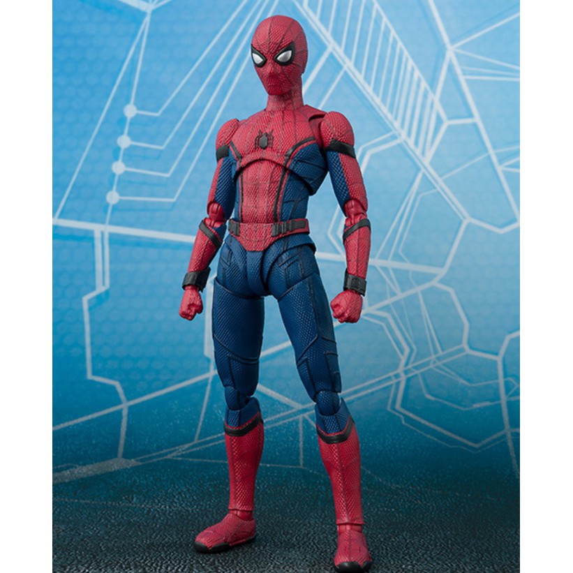 (Hết hàng) Mô Hình Khớp Phim Marvel Spiderman người nhện balo 15cm