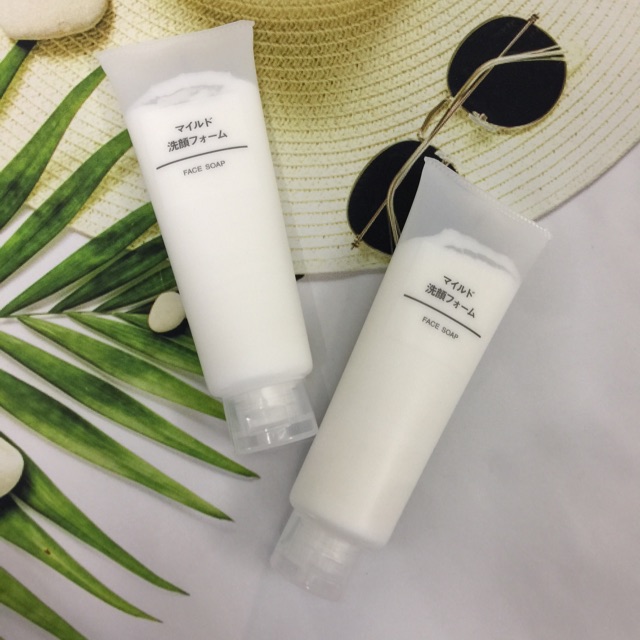 Sữa rửa mặt Muji Face Soap Nhật Bản