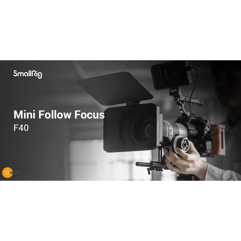 SmallRig Mini Follow Focus 3010 -  Bộ phụ kiện hỗ trợ xoay manual focus lens cho quay phim