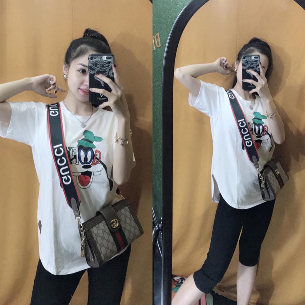 [Ảnh thật tự chụp] Đồ bộ thun cotton nữ quần ngang gối | BigBuy360 - bigbuy360.vn