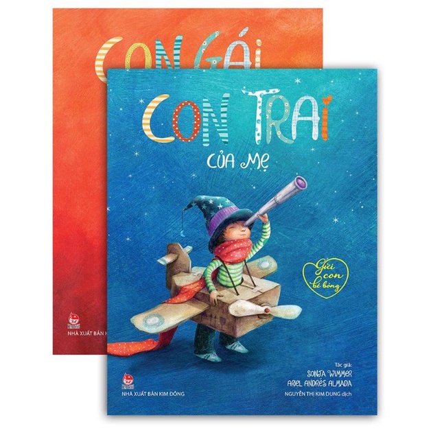 Sách - Combo Gửi con bé bỏng - Con trai của mẹ - Con gái của mẹ ( Lẻ Tập ) - Kim Đồng