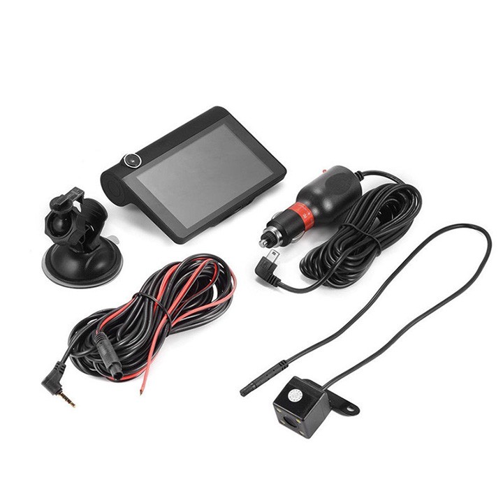 [Tặng thẻ Nhớ 16GB] Camera hành trình ô tô 3 mắt camera, màn hình 4 inh full HD, ghi hình đa chiều | BigBuy360 - bigbuy360.vn