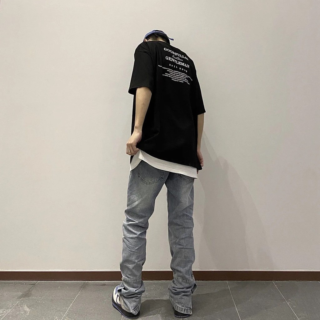 Quần jean unisex kèm cúc bấm siêu chất (ảnh thật) | BigBuy360 - bigbuy360.vn