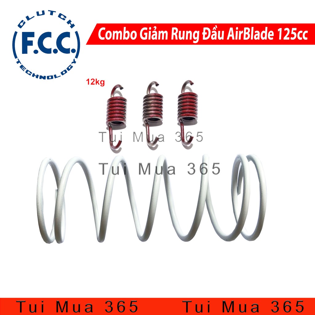 Combo Giảm Rung Đầu FCC Cho Honda AirBlade 125cc