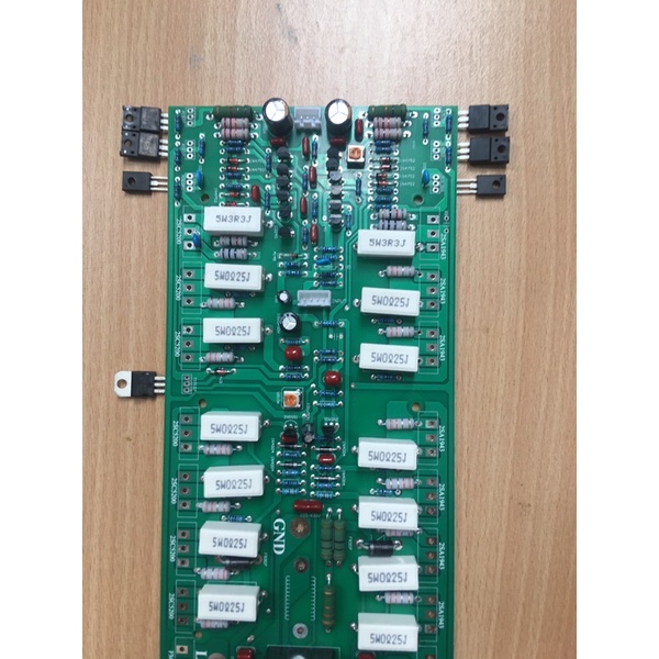 Mạch công suất CA18 CA20 1500W 1 kênh có bù áp