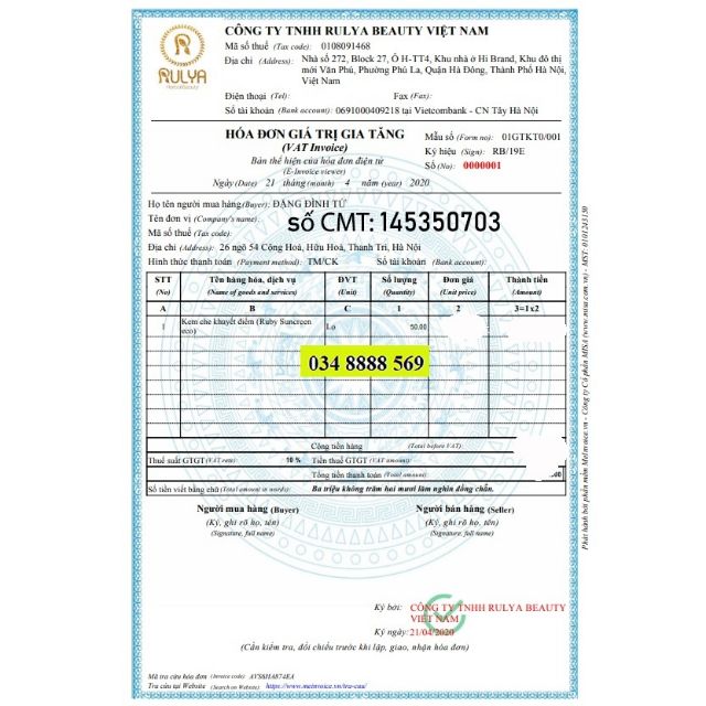 Kem che khuyết điêm RULYA RUBY SUNCREEN ECO | BigBuy360 - bigbuy360.vn