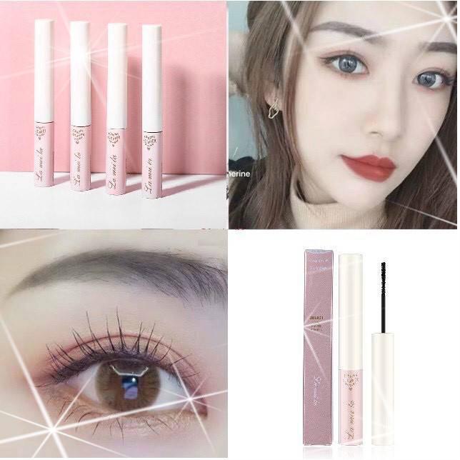 [Hàng mới về] Mascara đầu cọ nhỏ chuốt mi cong dài kháng nước chống mồ hôi không dễ nhòe lâu trôi tự nhiên