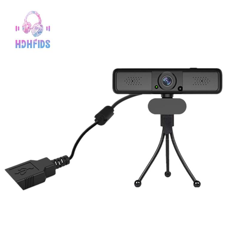 Webcam USB Tự Động Lấy Nét 4 Triệu Pixels Kèm Micro Cho Văn Phòng / Họp / Tại Nhà
