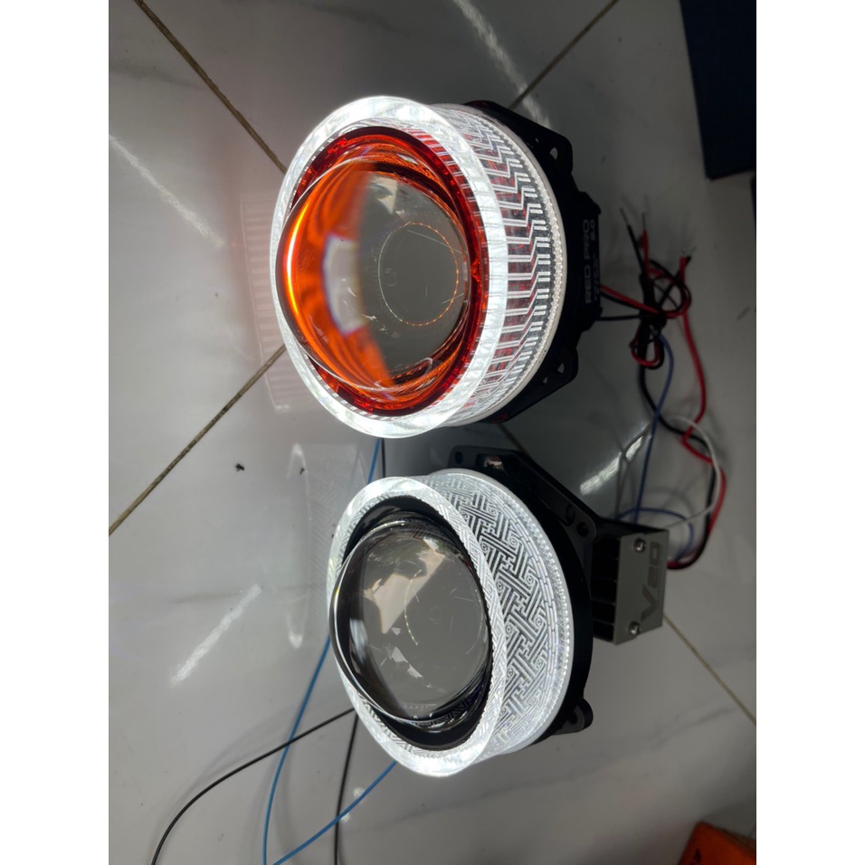 Vòng Led Thiên Thần 3D Khắc Lazer Cho Bi Cầu 3.0