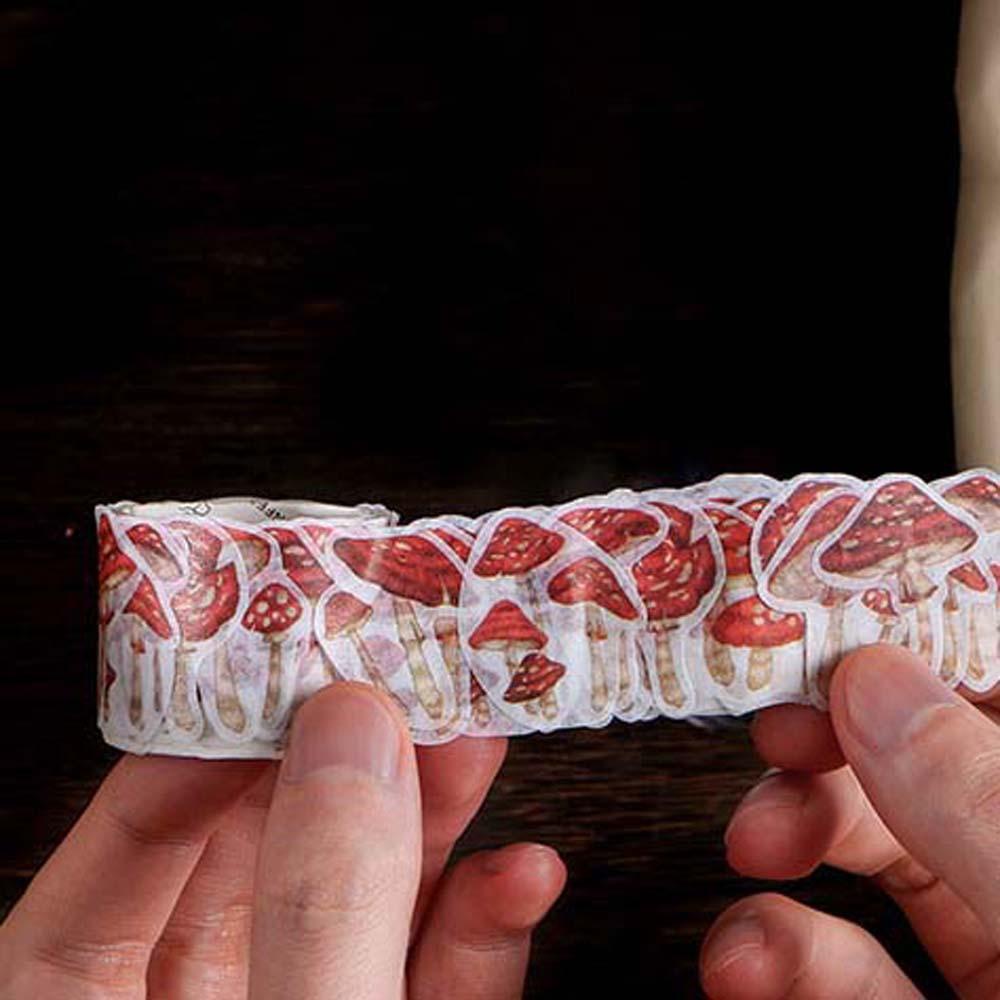 PEWANY Băng Keo Dán Trang Trí Sổ Lưu Niệm DIY Hình Bướm / Nấm