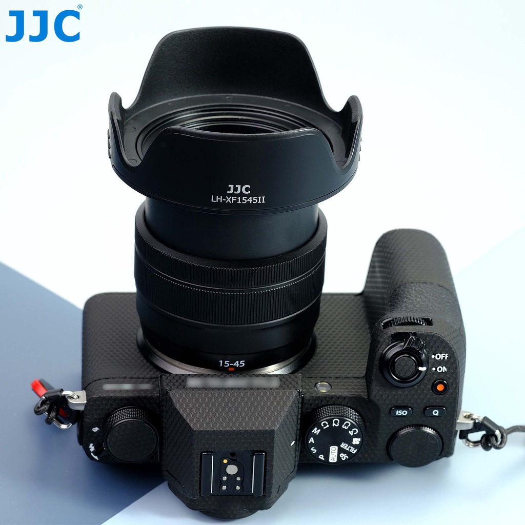 JJC Loa che nắng kèm vòng chuyển đổi ống kính máy ảnh Fujifilm XC 15-45mm F3.5-5.6 OIS PZ, XF 18mm f/2 R, CAN. EF 40mm f/2.8 STM, NIK. Nikkor Z 40mm f/2, 28mm f/2.8 Nikkor Z