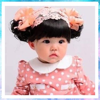 Băng Đô Tóc Mái Giả Cho Bé