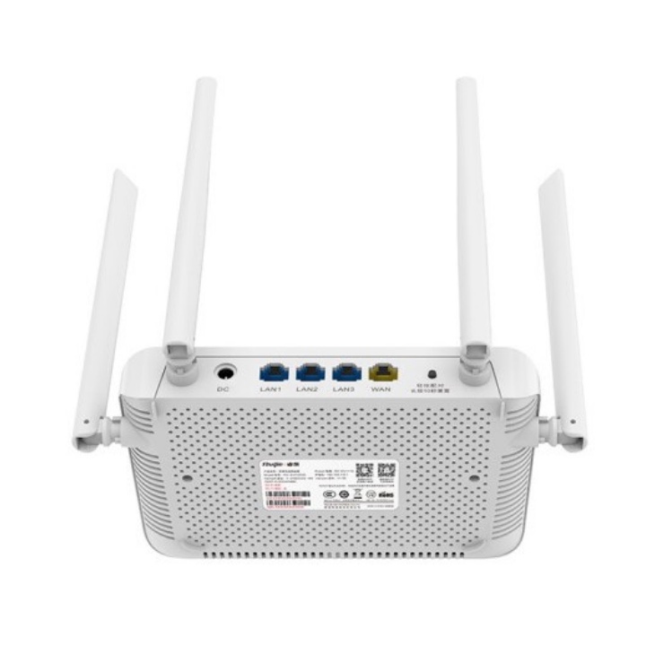 Cục Phát Wifi 4 RÂU - Bộ Phát Wifi Router Mesh Juijie RG-EW1200 Tốc Độ MẠNG Lên Tới 1167Mpbs Bảo Mật Cao - BH 12 Tháng