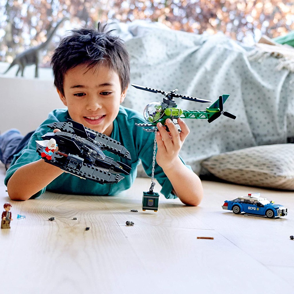 LEGO DC Batman: Siêu phi cơ Batwing truy đuổi Riddler mã sp 76120