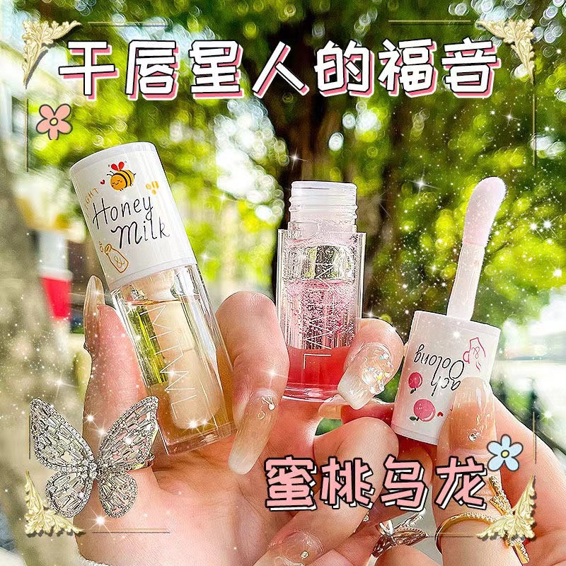 Tinh Dầu Dưỡng Môi OKANEN Giữ Ẩm Làm Sáng Đường Viền Môi
