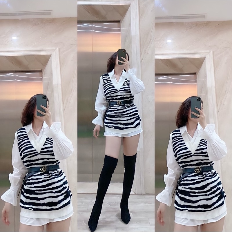 Áo Sơ Mi Oversize Cổ Đức Tay Nhún Tiểu Thư
 | BigBuy360 - bigbuy360.vn