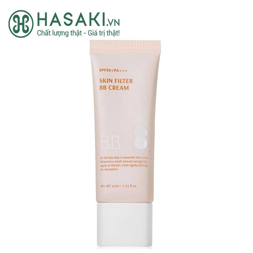 Kem Nền B.O.M SPF50 PA +++ Skin Filter BB Cream 40ml