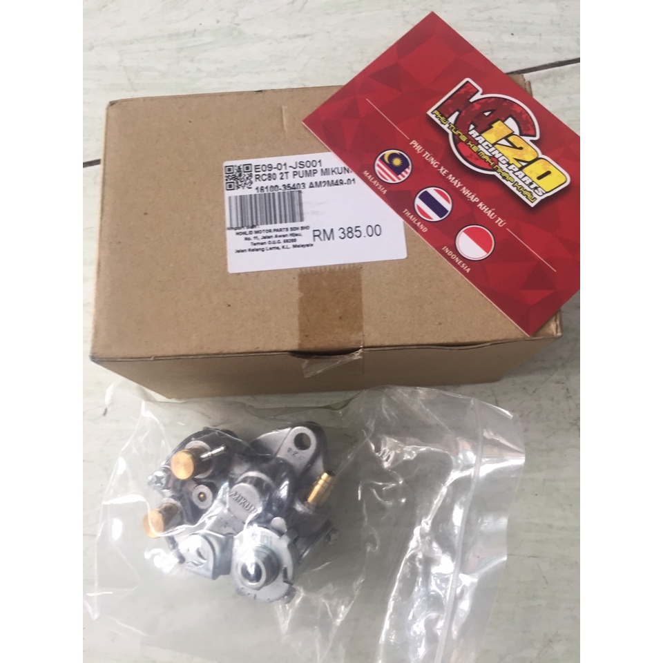 Bơm nhớt sipo-xipo-rgv- zin