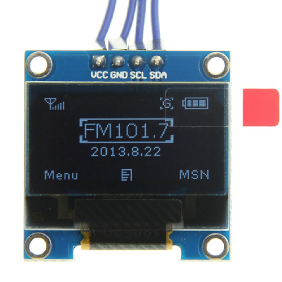 1 mô đun hiển thị màn hình LCD màu trắng D8 0.96 Inch 128*64 | BigBuy360 - bigbuy360.vn