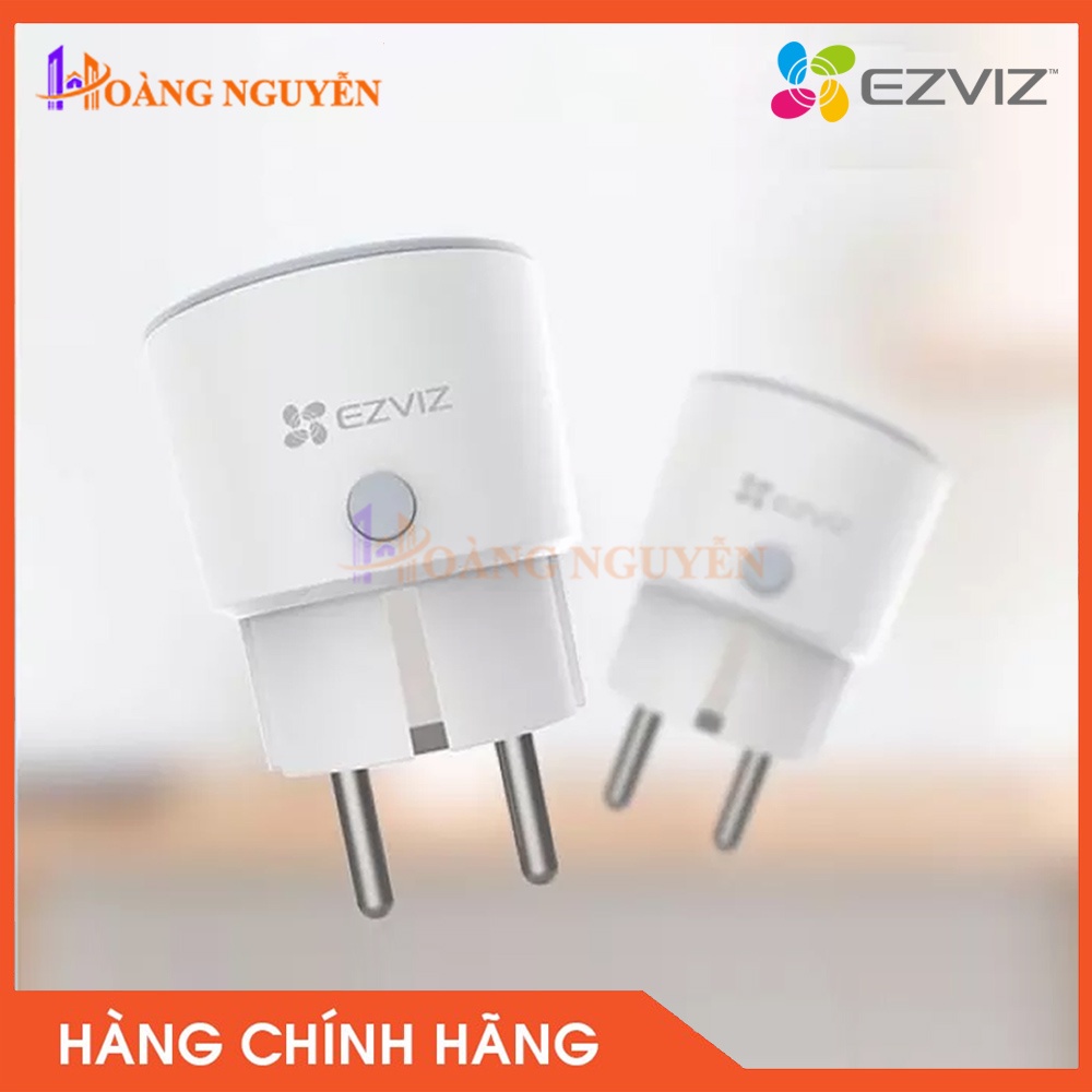 [NHÀ PHÂN PHỐI] Ổ Cắm Thông Minh EZVIZ T30B -Theo Dõi Tiêu Thụ Điện, Chống Cháy Nổ, Điều Khiển Thông Minh Từ Xa, Hẹn Giờ