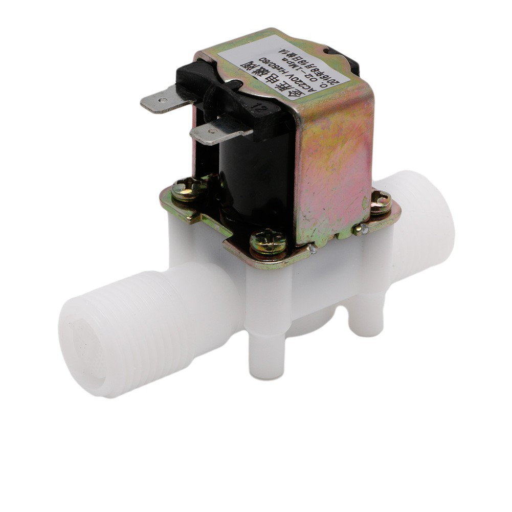 Van điện tử từ tính AC220V N/C 1/2&quot; điều chỉnh lưu lượng nước/khí đầu vào