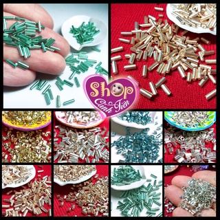 Hạt cườm Gãy tráng Bạc lấp lánh