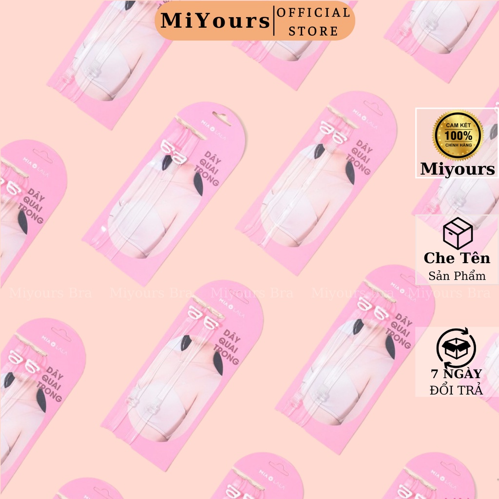 Dây quai áo ngực MiYours Fashion &amp; More silicon trong suốt