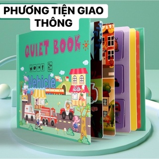 Sách bóc dán thông minh Montessori
