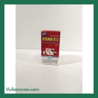 Vitamin B12- 20ml-giải độc sốc phân sốc thuốc cho hoa lan và các loại cây cảnh