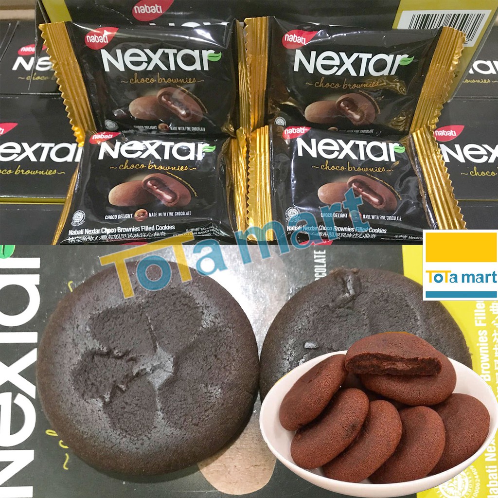 Bánh quy mềm socola nextar nabati, hộp 112g, 8 cái, NSX 01,03/2021