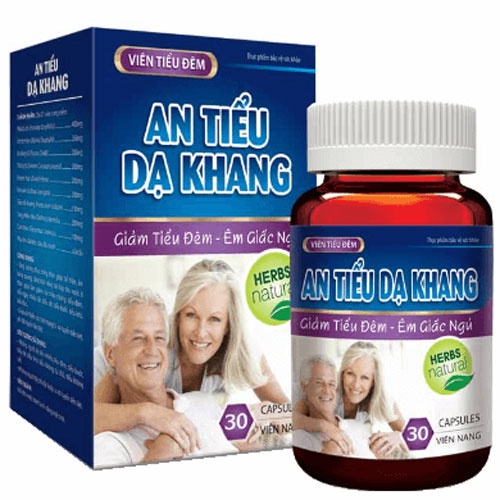 An Tiểu Dạ Khang, hỗ trợ giảm tiểu không tự chủ, tiểu dắt, tiểu són, tiểu đục(hộp 30 viên) hàng chính hãng.
